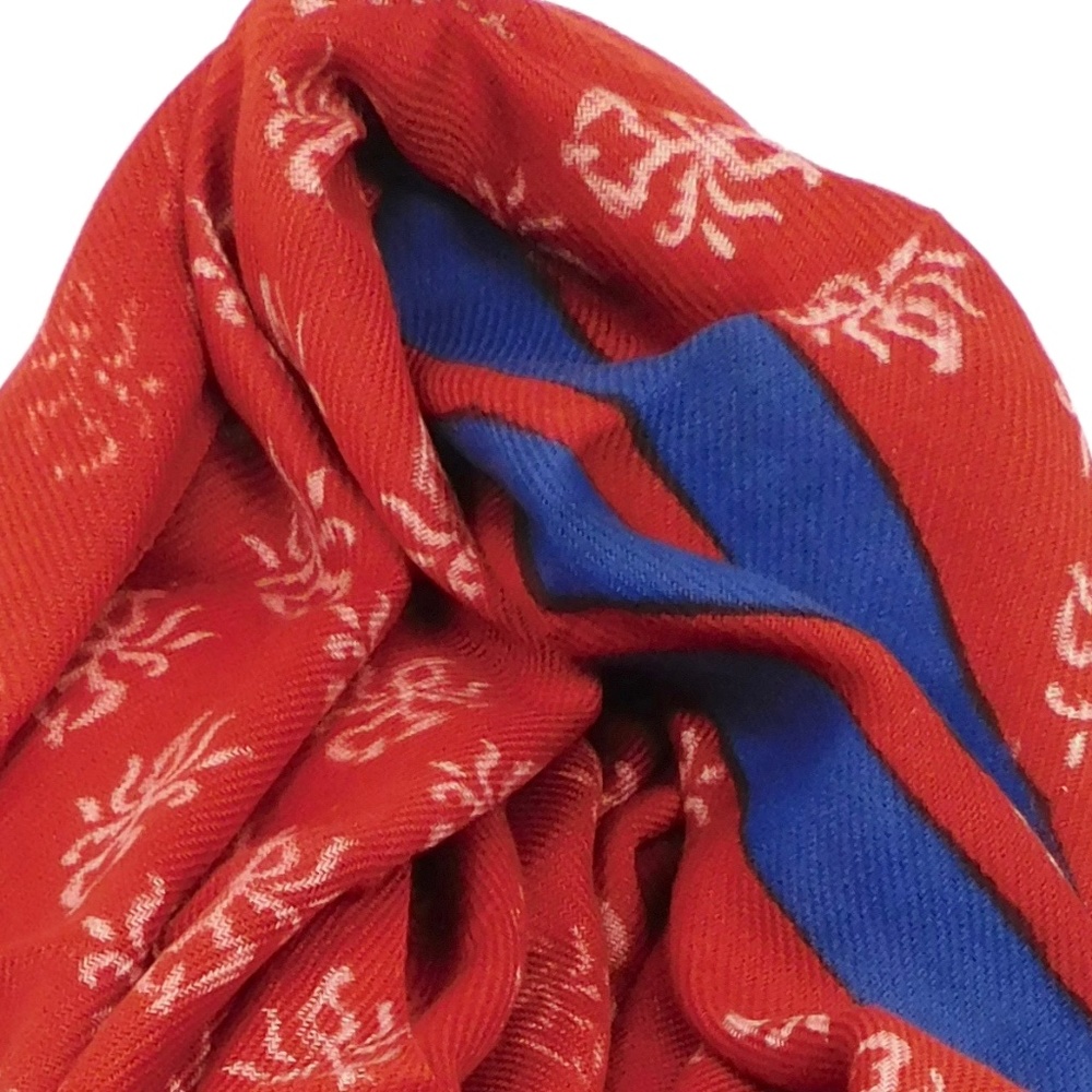 Red "Rista" Scarf - Picture 2 of 2